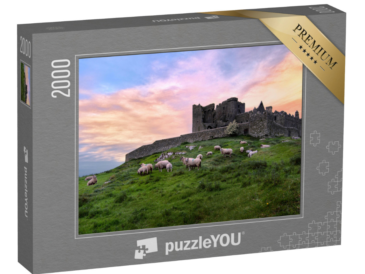 Puzzle de 2000 pièces « Rocher de Cashel, Burgruine, Irlande »