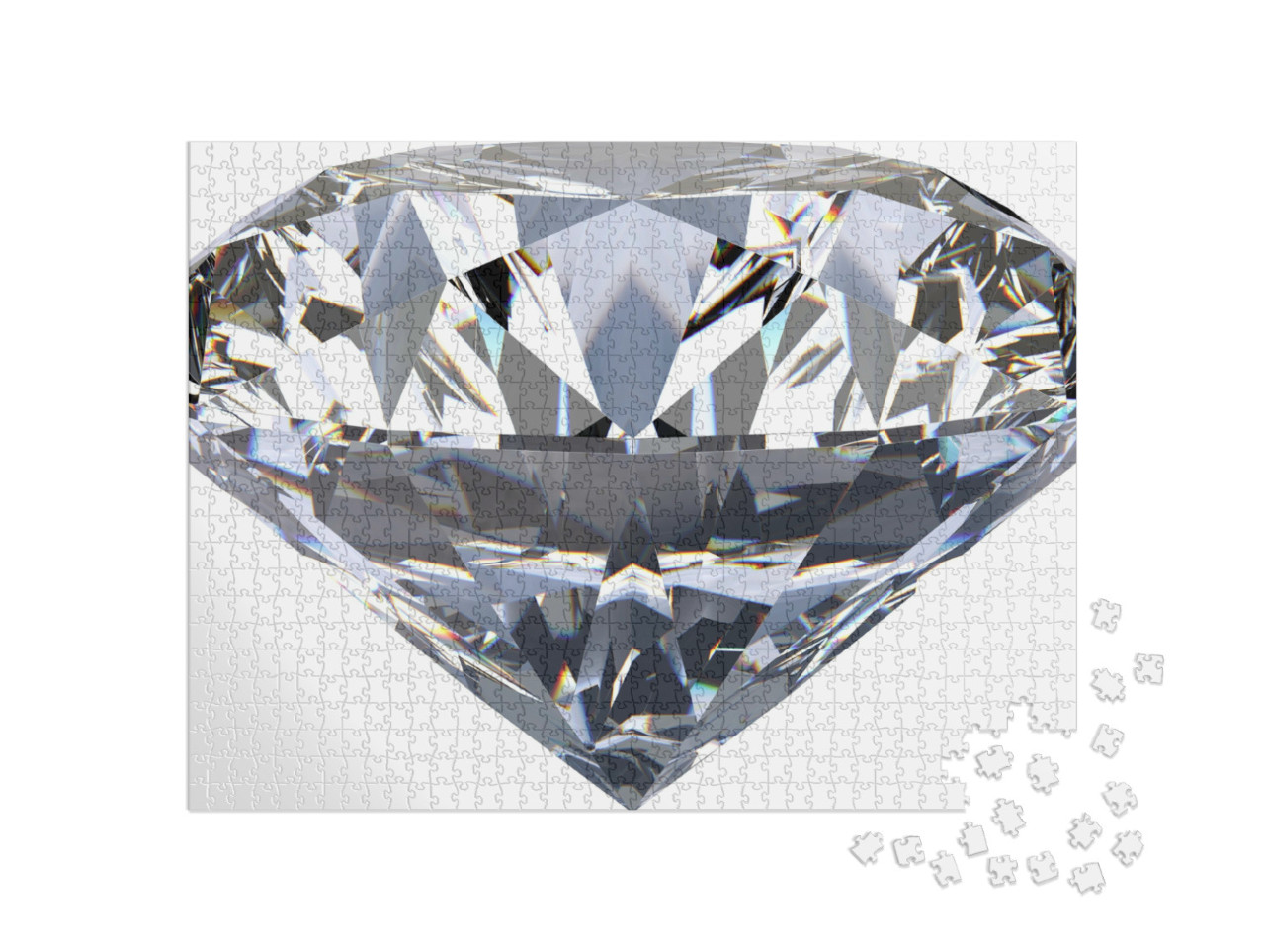 Puzzle de 1000 pièces « Grand diamant clair »