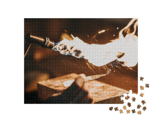 Puzzle de 1000 pièces « L'orfèvrerie, un métier d'art »