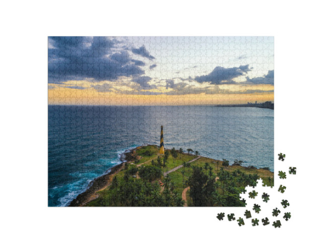 Puzzle de 1000 pièces « Phare de Saint-Domingue »