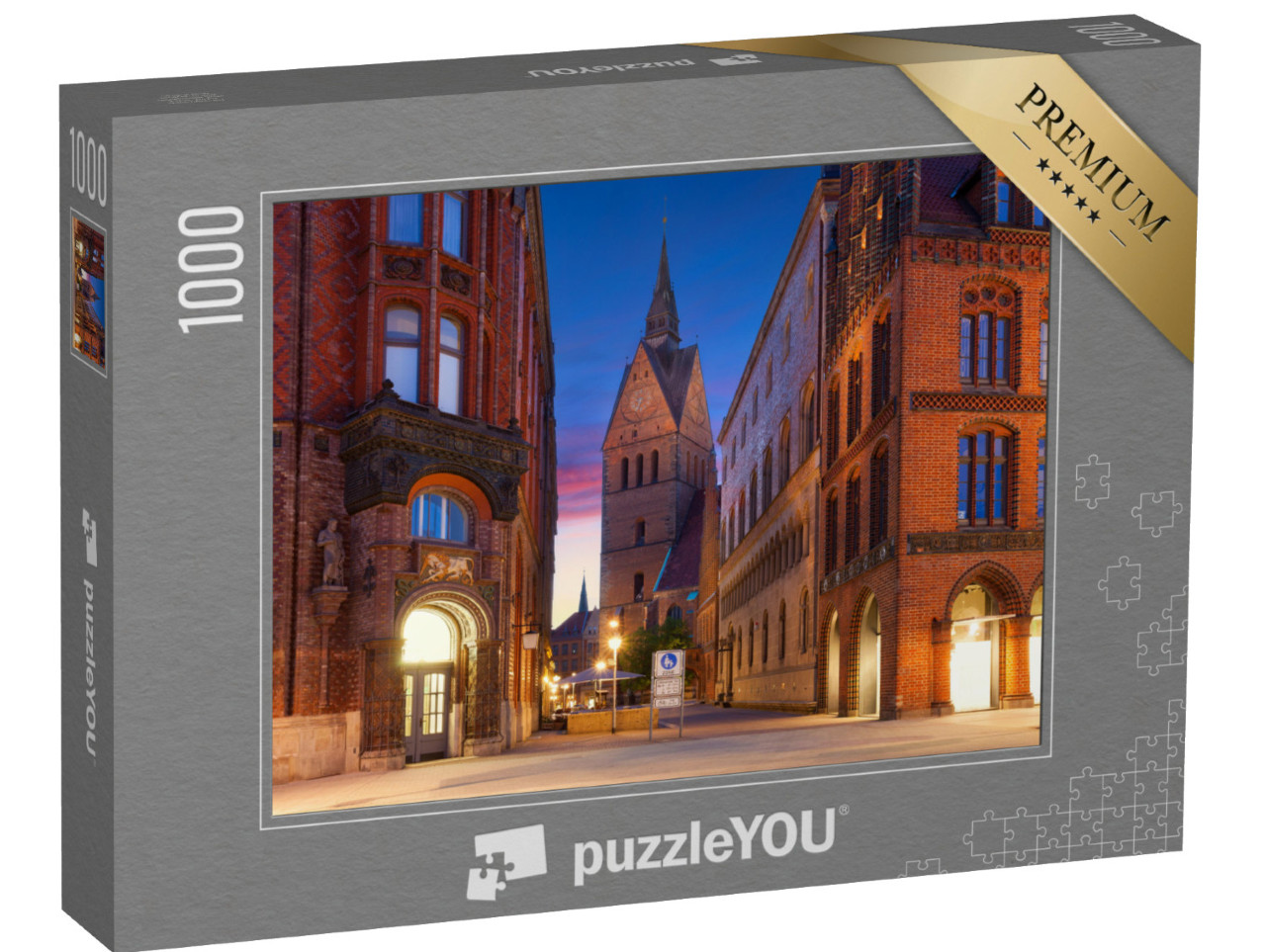 Puzzle de 1000 pièces « Vieille ville de Hanovre, Allemagne »