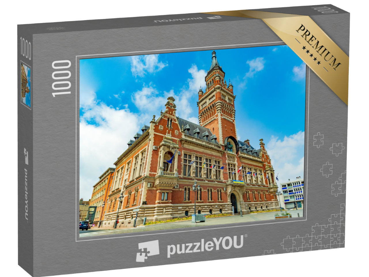 Puzzle de 1000 pièces « Dunkerque, ville du nord de la France »