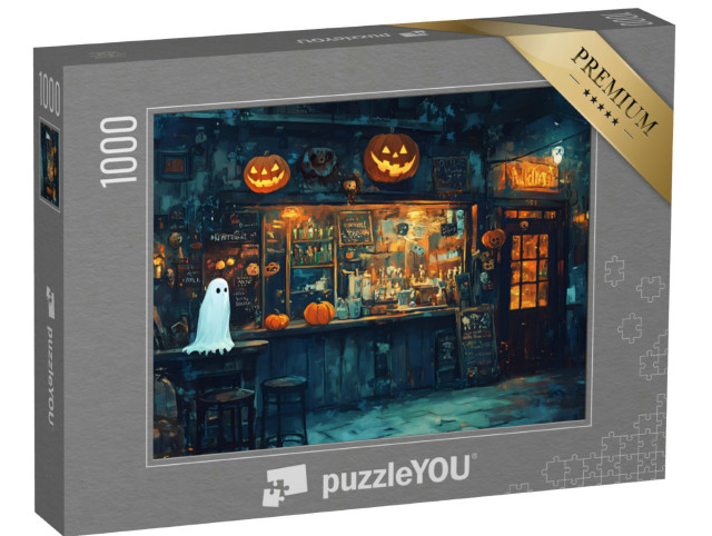 Puzzle de 1000 pièces « Kiosque d'Halloween »