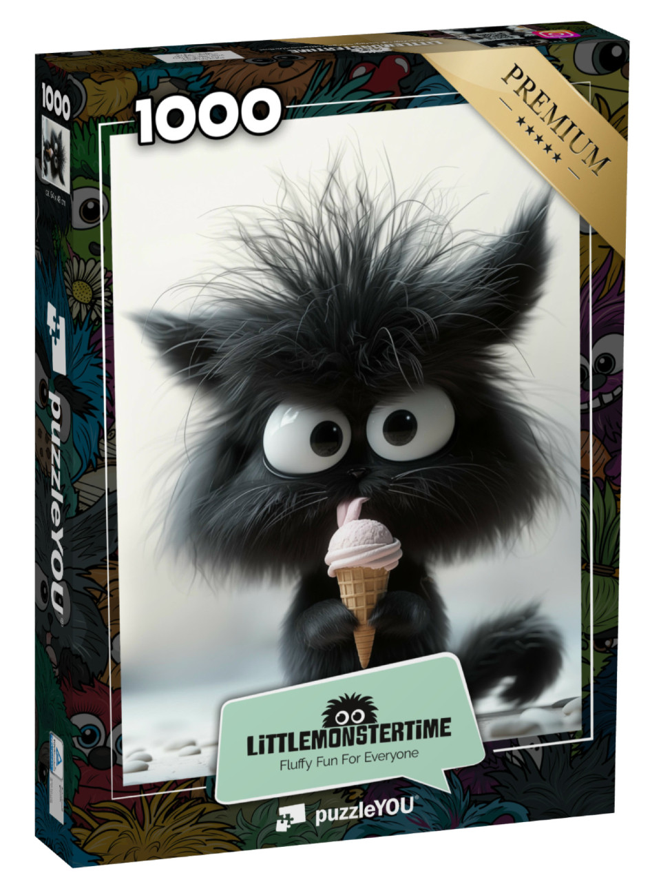 Puzzle de 1000 pièces « LITTLEMONSTERTIME: Sprinkle »