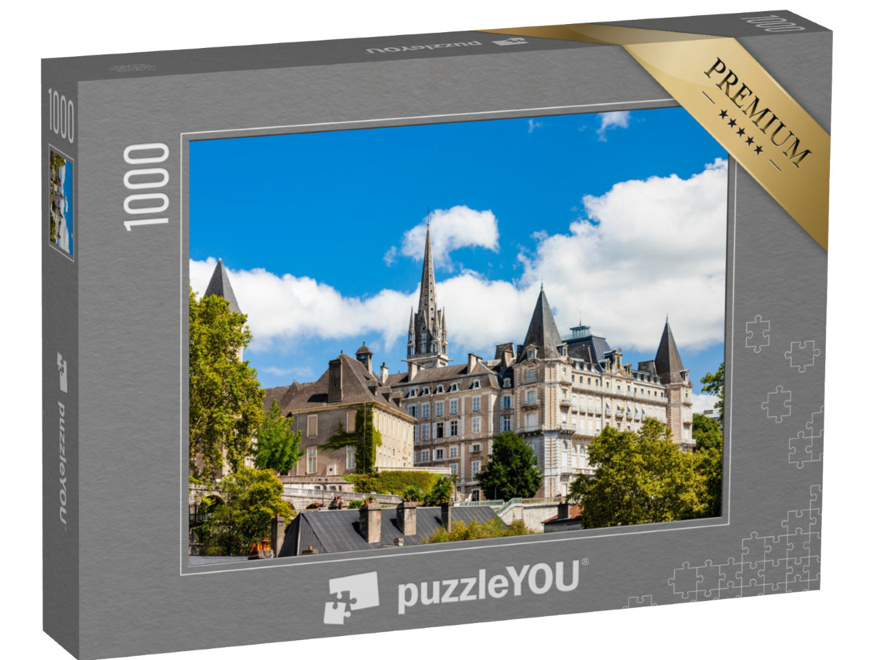 Puzzle de 1000 pièces « Pau dans les Pyrénées-Atlantiques en France »