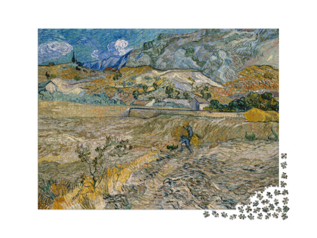 Puzzle de 2000 pièces « Vincent van Gogh - Paysage à Saint-Rémy »