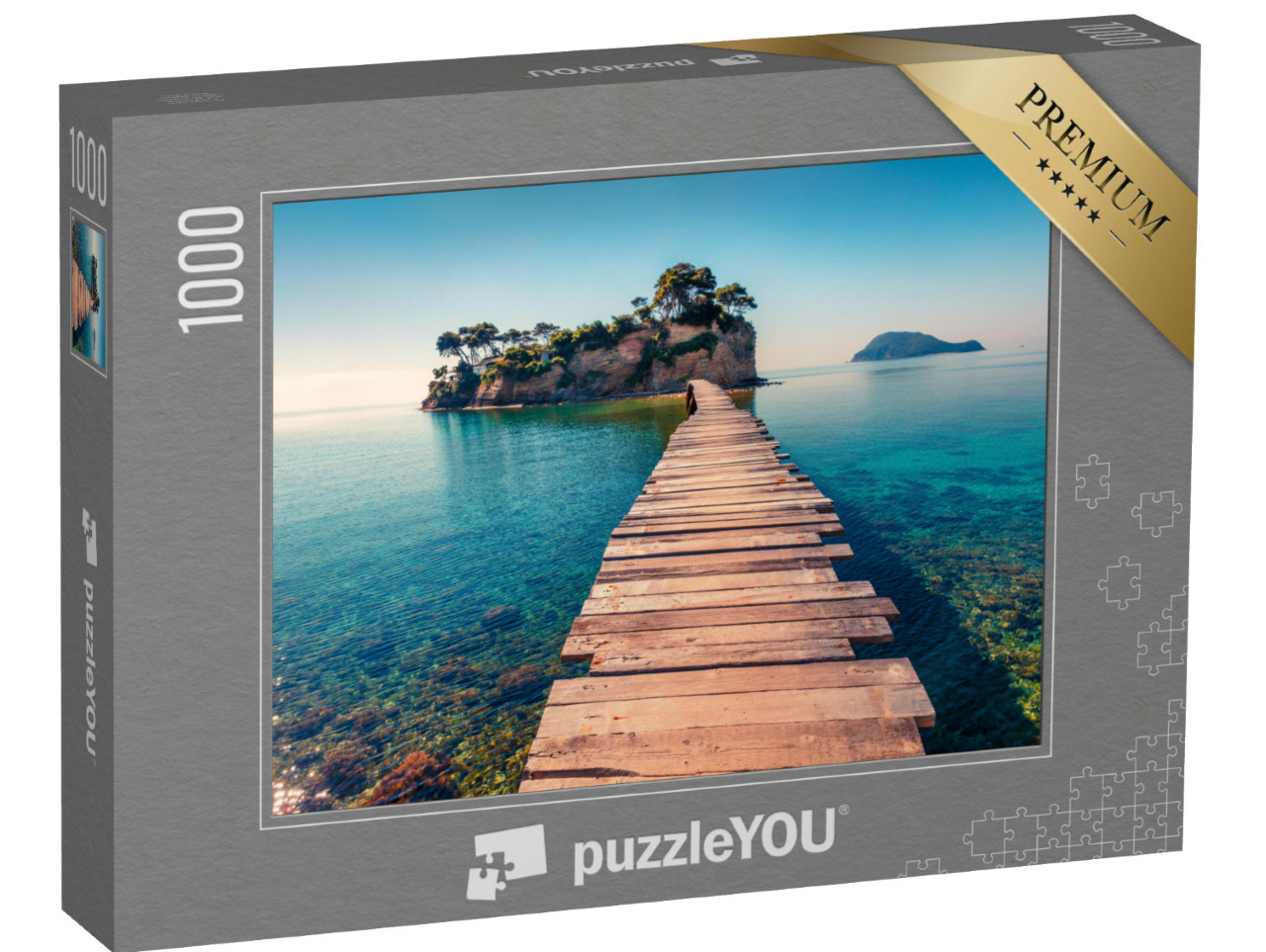 Puzzle de 1000 pièces « Île Cameo, Zakinthos, Grèce »