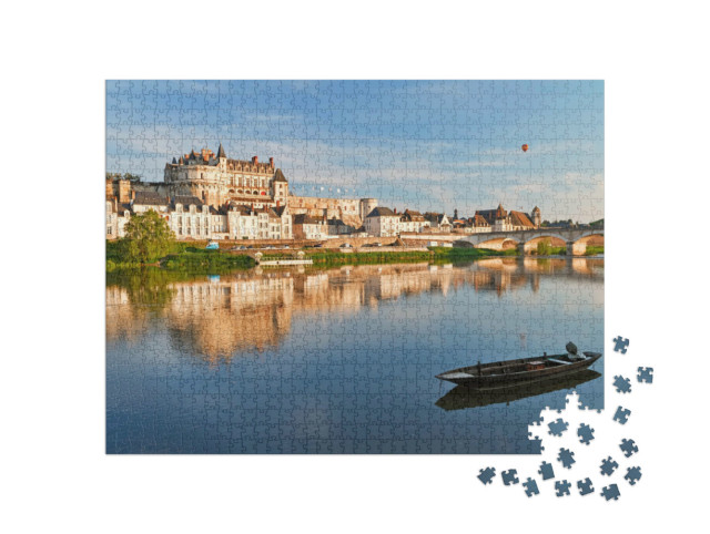 Puzzle de 1000 pièces « Amboise, au bord de la Loire, France »