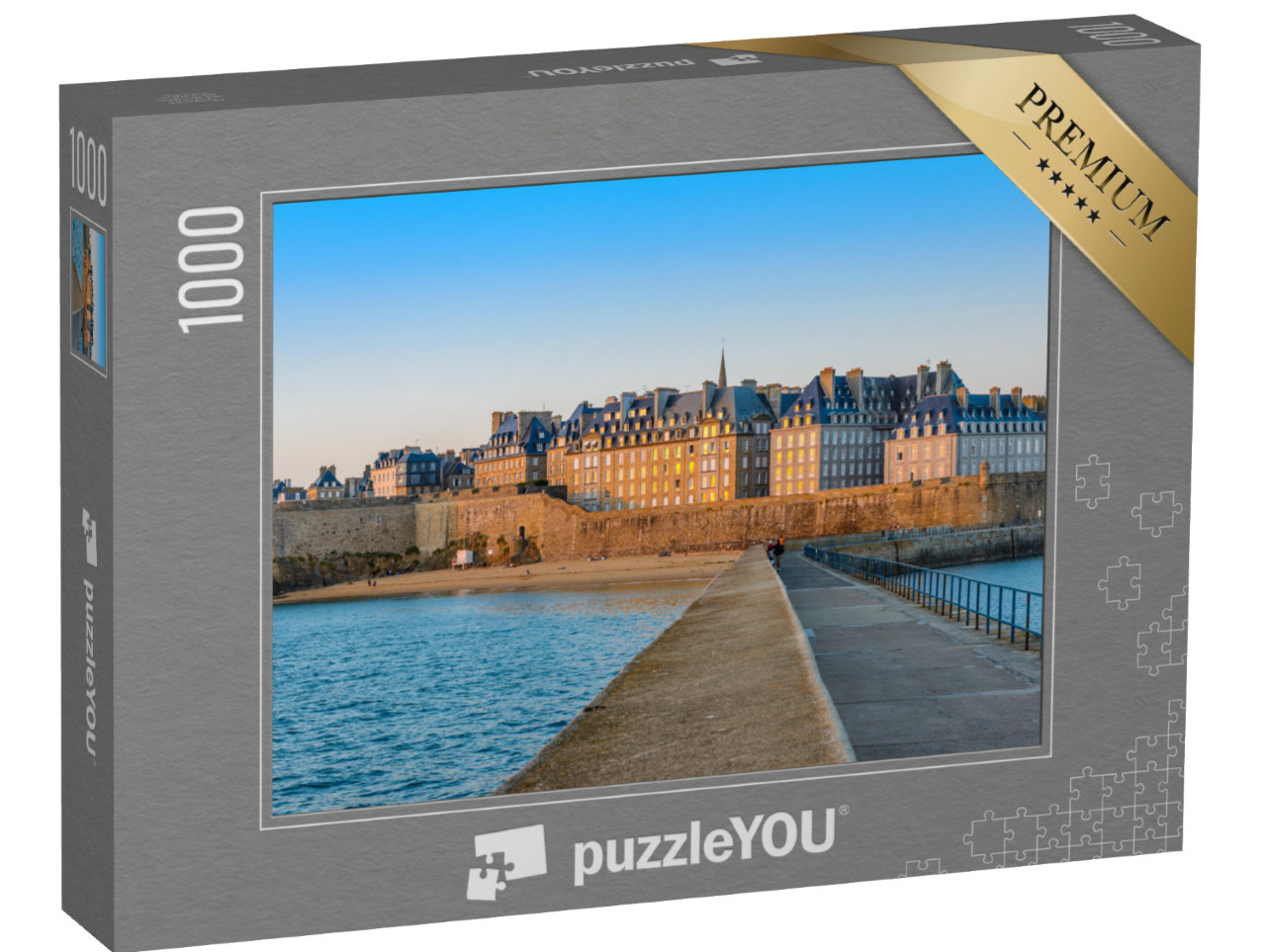 Puzzle de 1000 pièces « Saint-Malo, Bretagne, France »