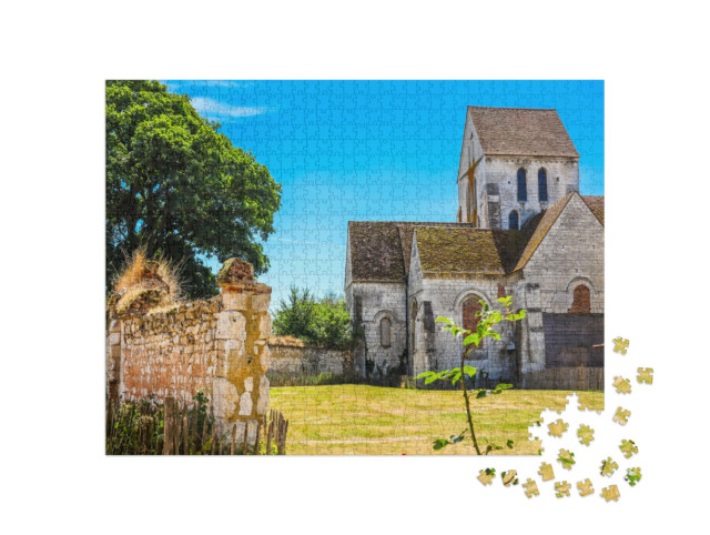 Puzzle de 1000 pièces « Chapelle Saint-Lazare sur le site de la Maladrerie Saint-Lazare, Beauvais, France »