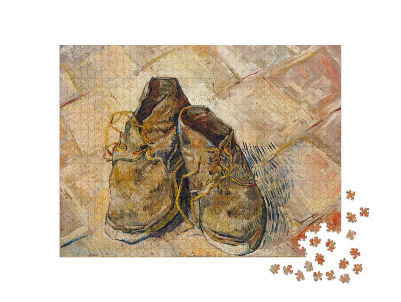 Puzzle de 1000 pièces « Vincent van Gogh - Chaussures »
