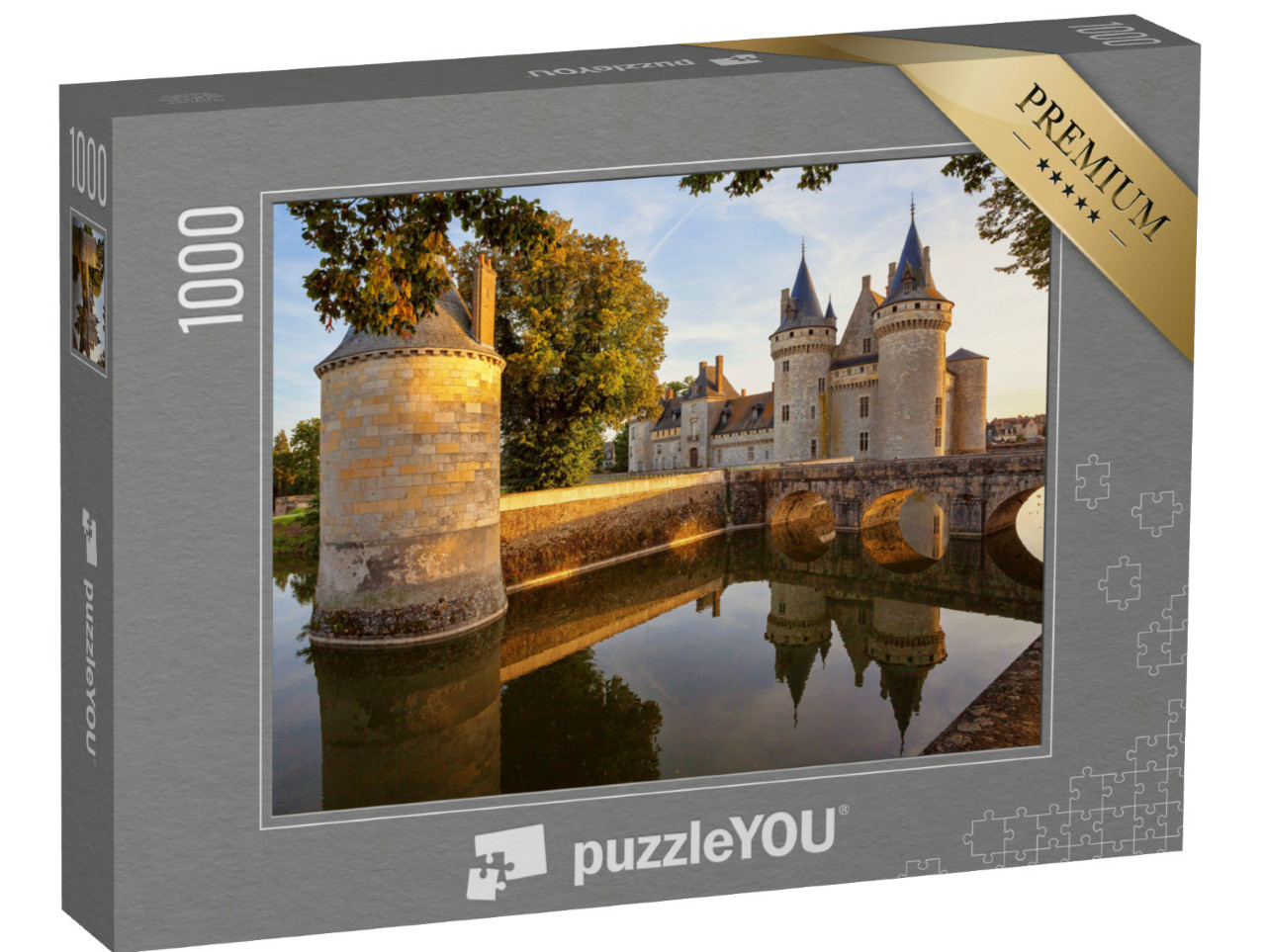 Puzzle de 1000 pièces « Sully-sur-loire, France - Château dans la vallée de la Loire »