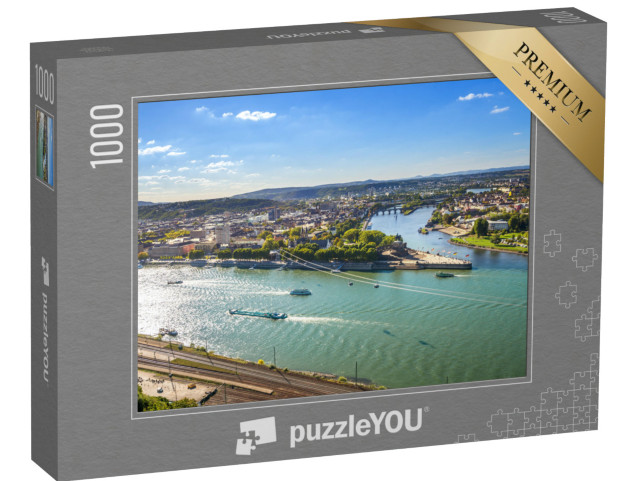 Puzzle de 1000 pièces « Le Rhin et la Moselle »