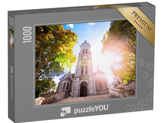 Puzzle de 1000 pièces « Journée ensoleillée au Mans, France »