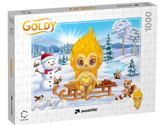 Puzzle de 1000 pièces « GOLDY: Hiver »