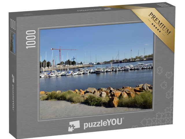 Puzzle de 1000 pièces « Port de Lorient, commune du département du Morbihan, en Bretagne, dans le nord-ouest de la France. »