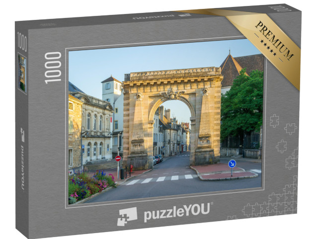 Puzzle de 1000 pièces « Porte à l'entrée de Beaune - France »