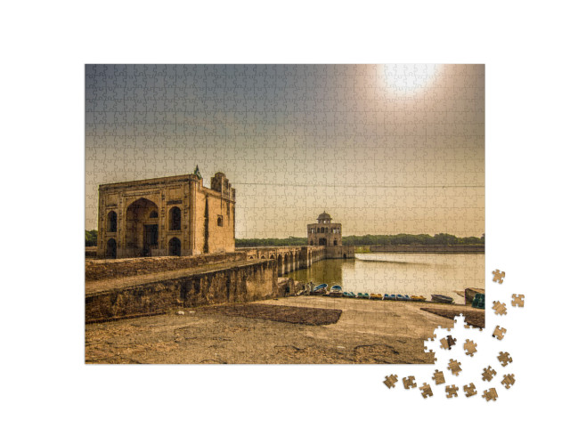 Puzzle de 1000 pièces « Hiran Minar, Sheikhupura, province du Punjab, Pakistan »