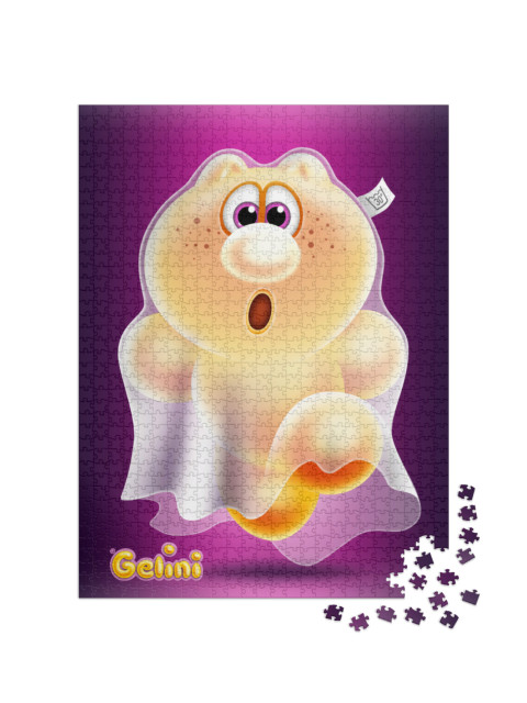 Puzzle de 1000 pièces « Gelini Halloween Dott »