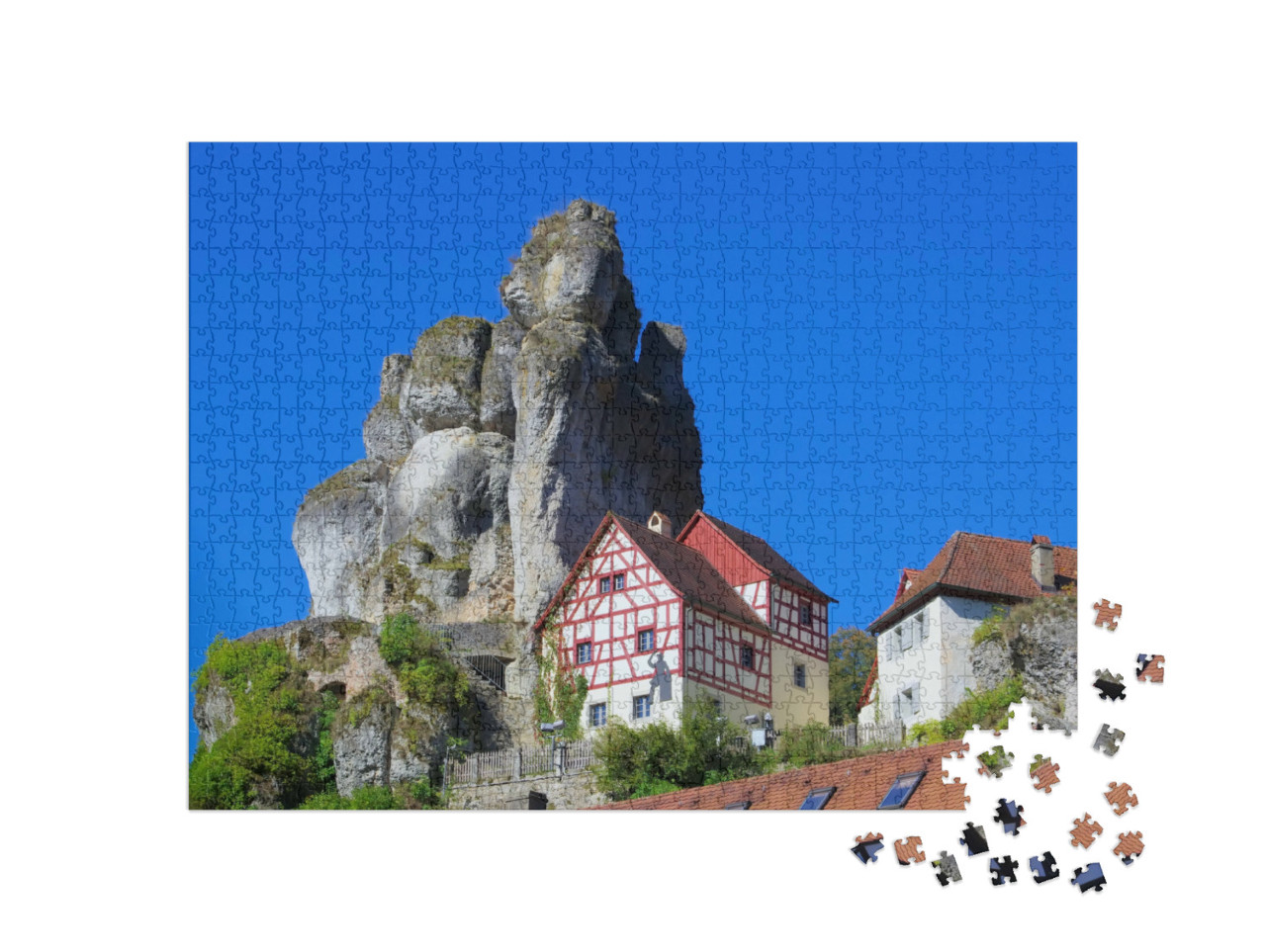 Puzzle de 1000 pièces « Tüchersfeld, Suisse franconienne »