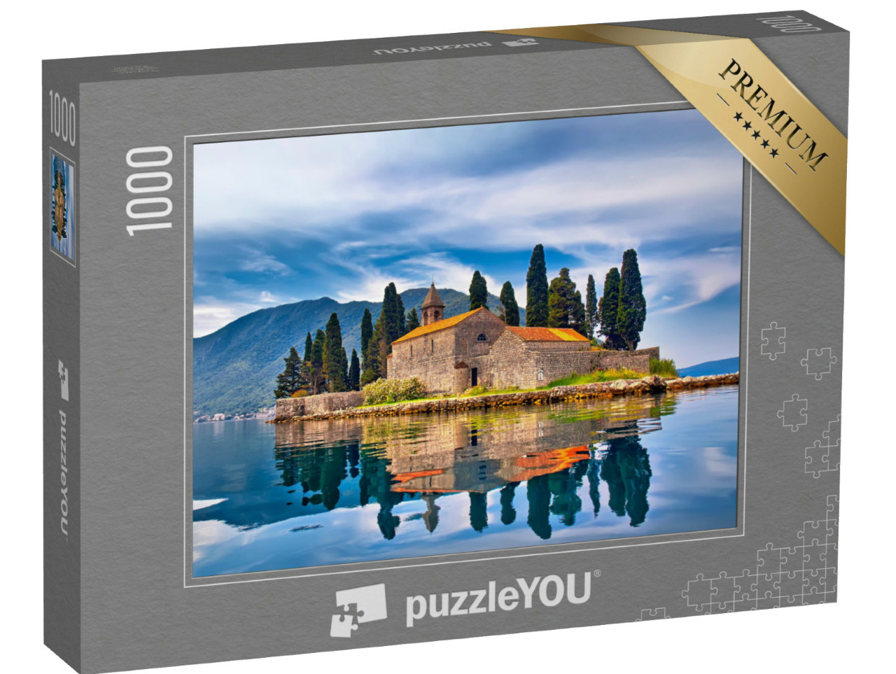 Puzzle de 1000 pièces « Île Saint-Georges, Monténégro »