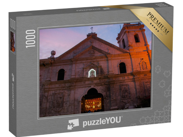 Puzzle de 1000 pièces « La basilique mineure du Santo Nino, Philippines »