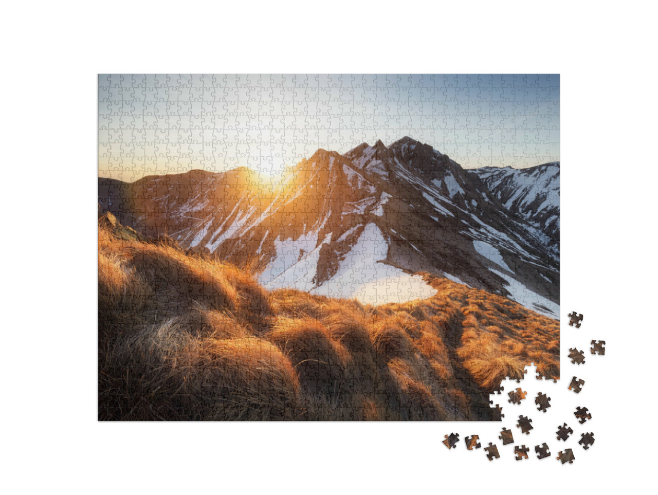 Puzzle de 1000 pièces « Puy de Sancy en Auvergne (France) »