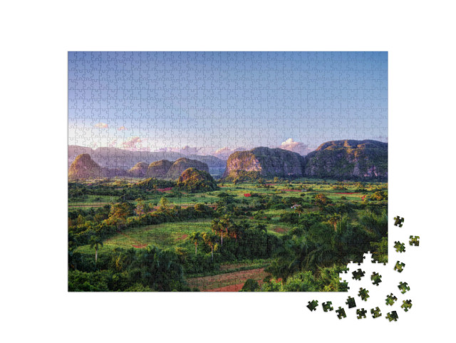 Puzzle de 1000 pièces « Cuba Vinales »