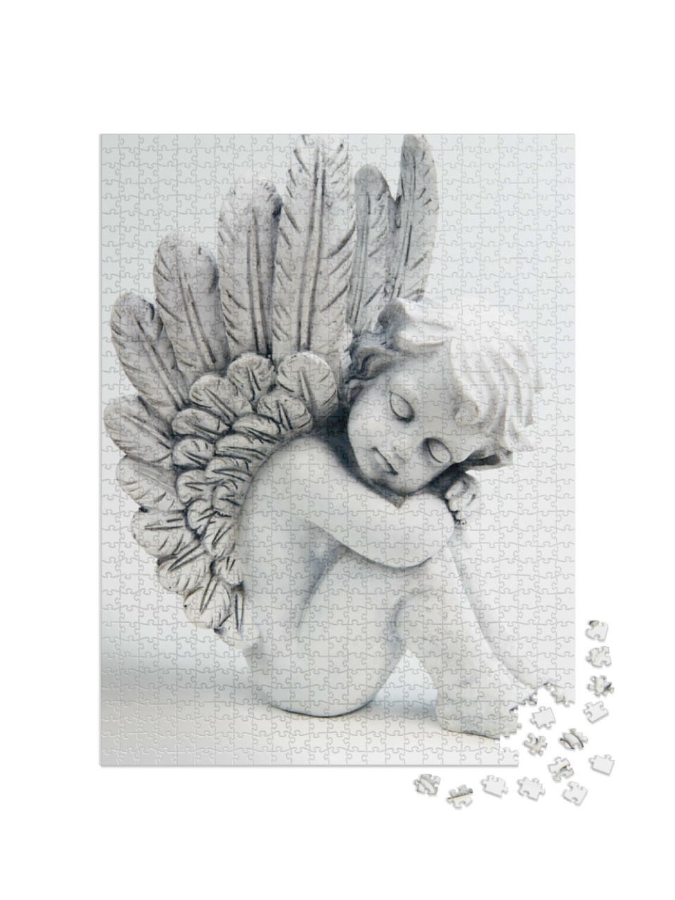 Puzzle de 1000 pièces « Ange rêveur »