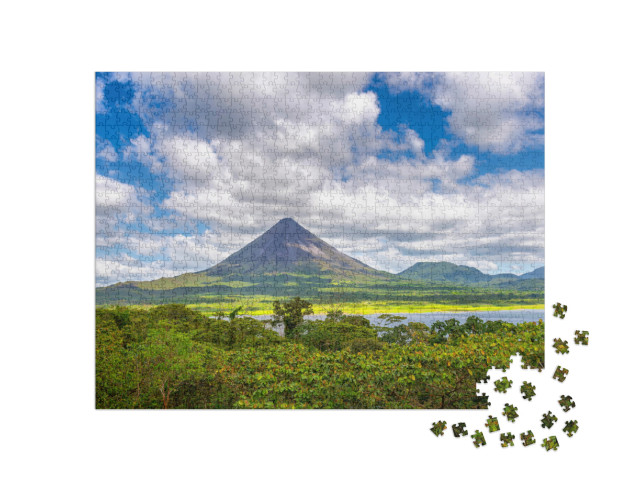 Puzzle de 1000 pièces « Volcan Arenal, La Fortuna, Costa Rica »