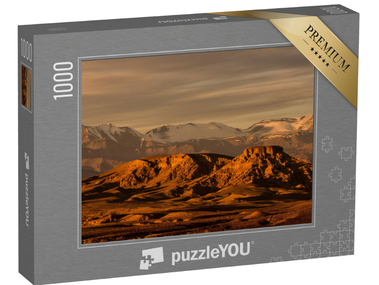 Puzzle de 1000 pièces « Les montagnes de l'Atlas »