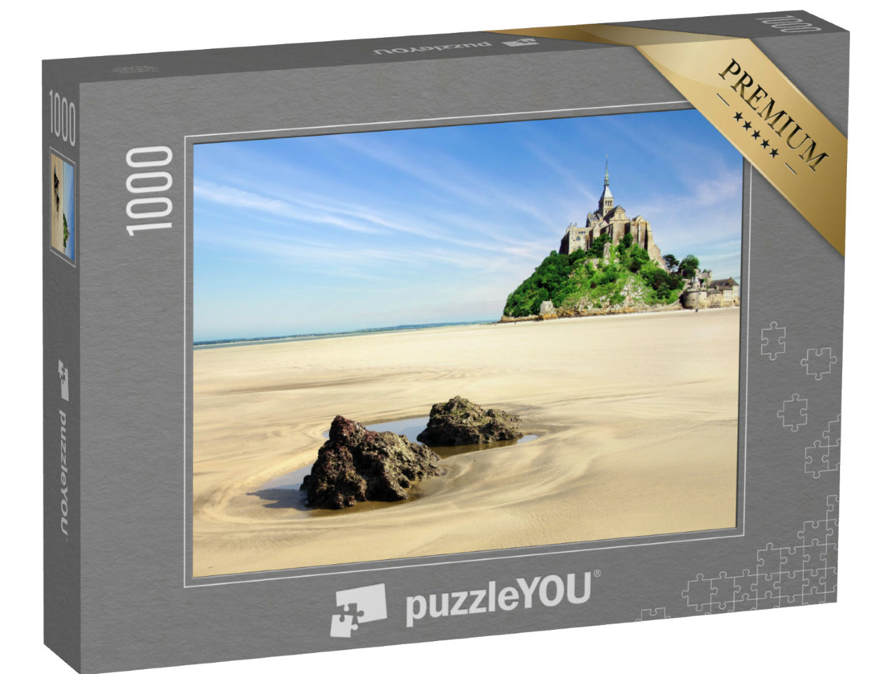 Puzzle de 1000 pièces « Mont Saint Michel, Normandie »
