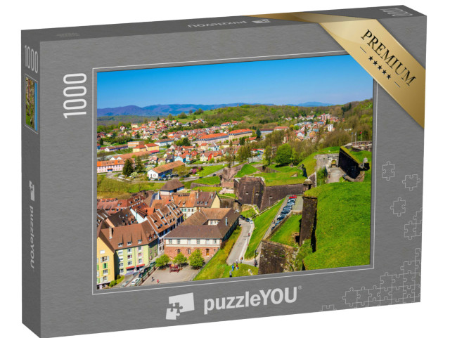 Puzzle de 1000 pièces « Vue de Belfort depuis la forteresse - France »