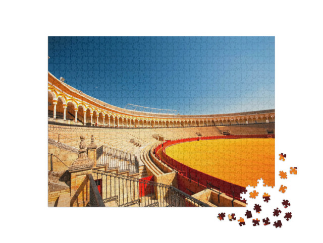 Puzzle de 1000 pièces « Les arènes de Séville, Espagne »