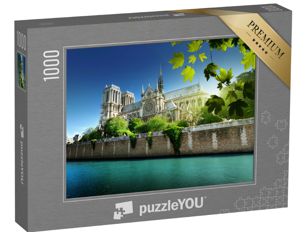 Puzzle de 1000 pièces « Notre Dame Paris, France »