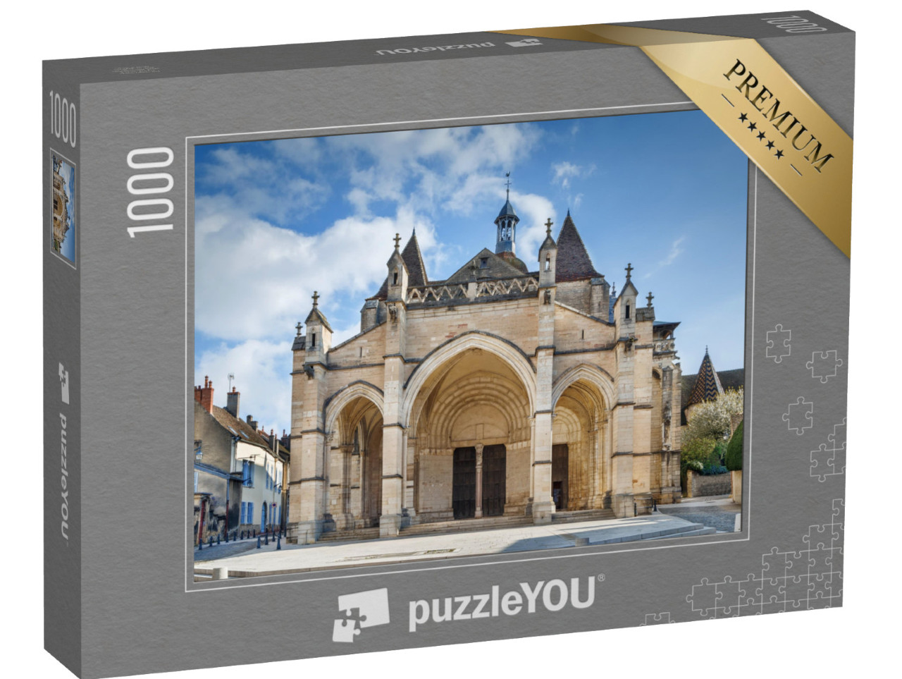 Puzzle de 1000 pièces « Basilique Notre-Dame de Beaune »