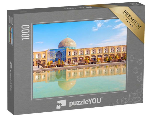 Puzzle de 1000 pièces « Mosquée Sheikh Lotfollah sur la place Naqsh-e Jahan à Ispahan, Iran »