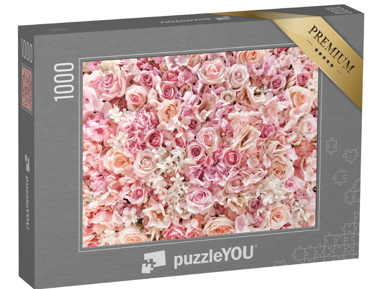 Puzzle de 1000 pièces « Des fleurs d'été merveilleusement parfumées »