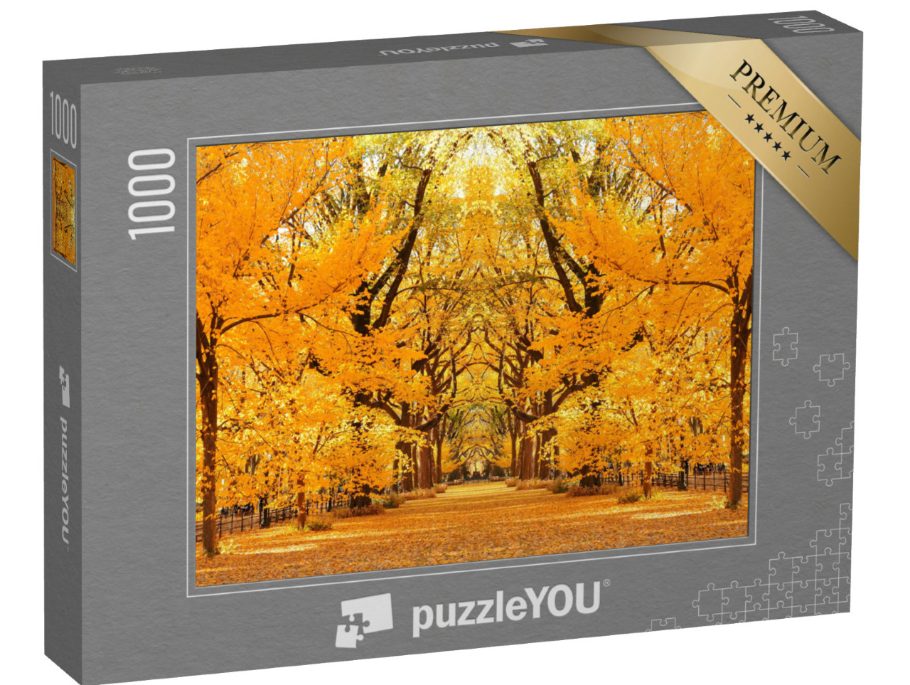 Puzzle de 1000 pièces « Central Park Herbst à Midtown Manhattan New York City »