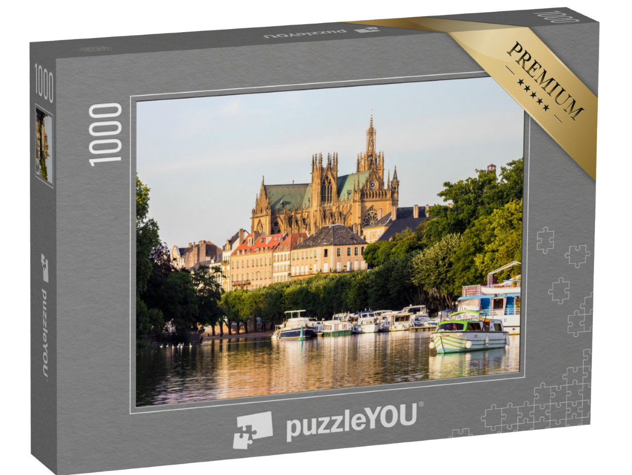 Puzzle de 1000 pièces « La cathédrale de Metz »