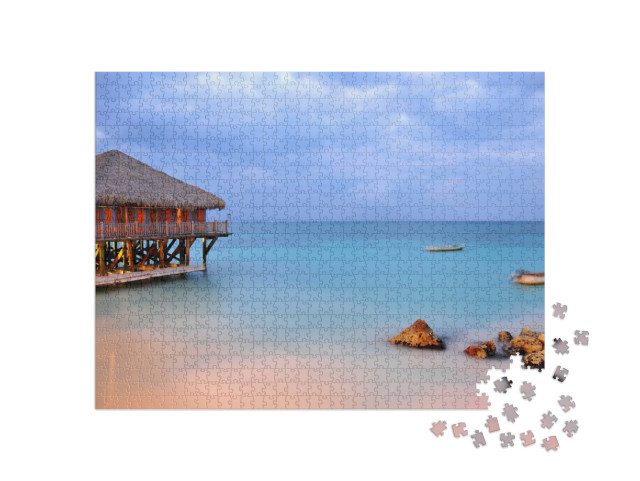 Puzzle de 1000 pièces « Plage à Punta Cana, République dominicaine »