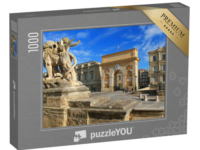 Puzzle de 1000 pièces « Montpellier en France »