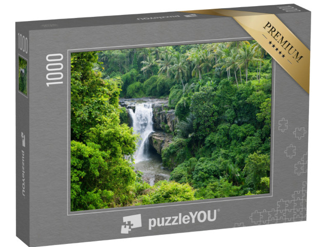 Puzzle de 1000 pièces « Chute d'eau dans la jungle »