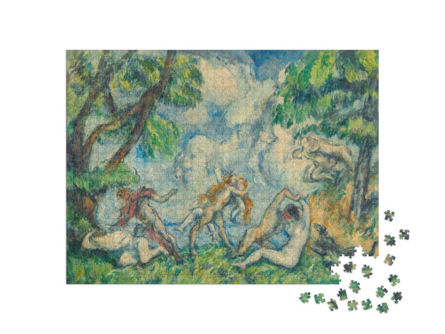 Puzzle de 1000 pièces « Paul Cézanne - Le combat de l'amour »