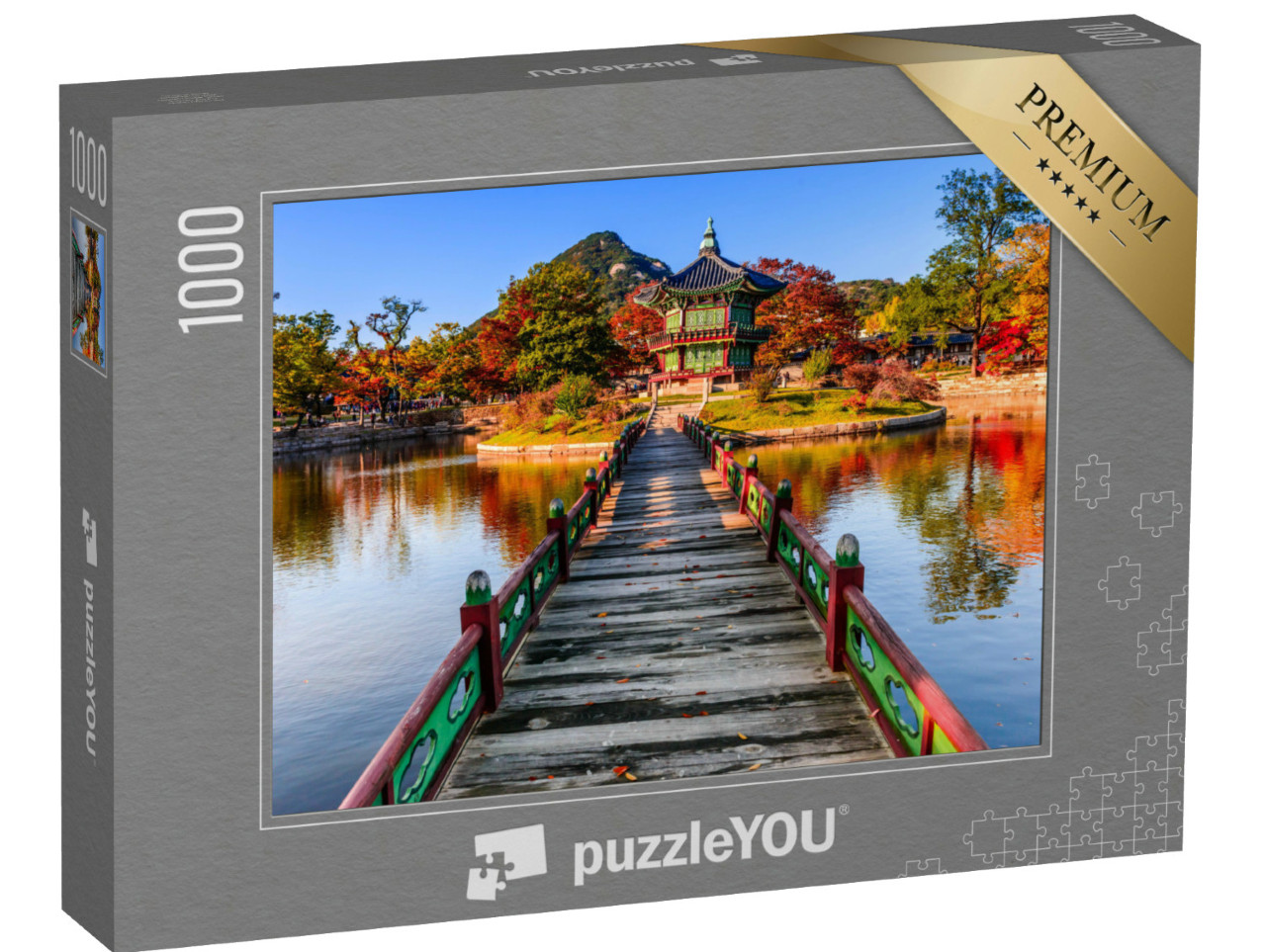 Puzzle de 1000 pièces « Palais de Gyeongbokgung à Séoul, Corée »