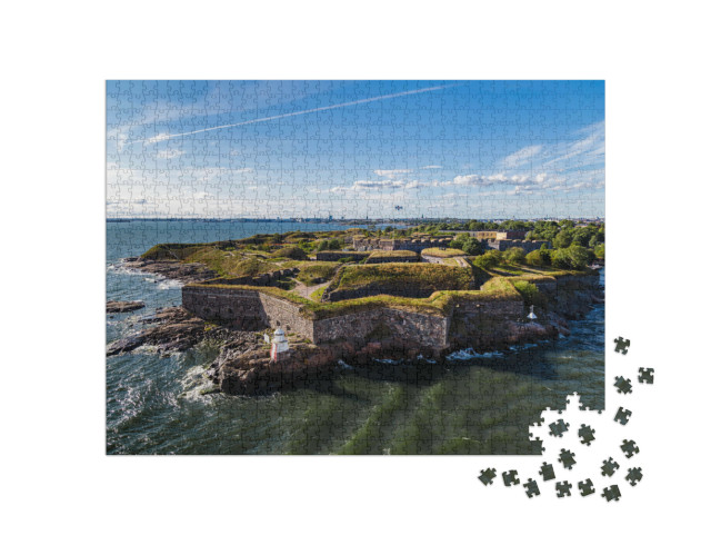 Puzzle de 1000 pièces « Forteresse navale de Suomenlinna, Helsinki, Finlande »