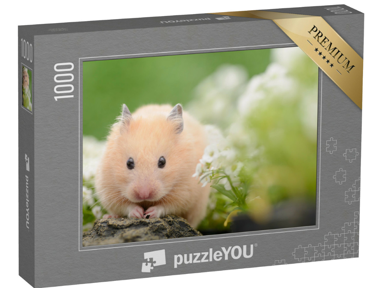 Puzzle de 1000 pièces « hamster doré »