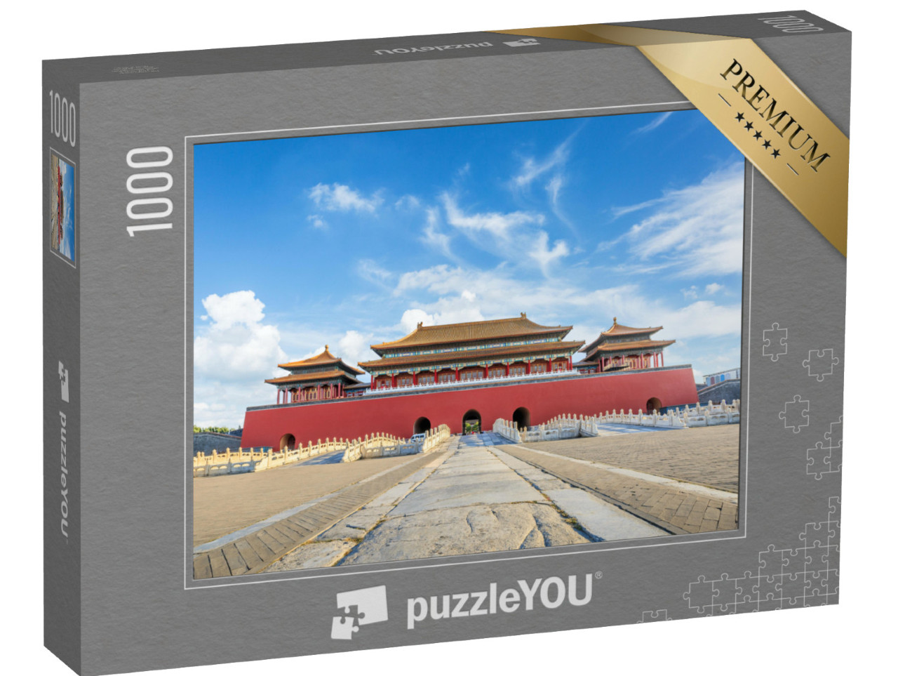 Puzzle de 1000 pièces « Les anciens palais royaux de la Cité interdite, Pékin, Chine »