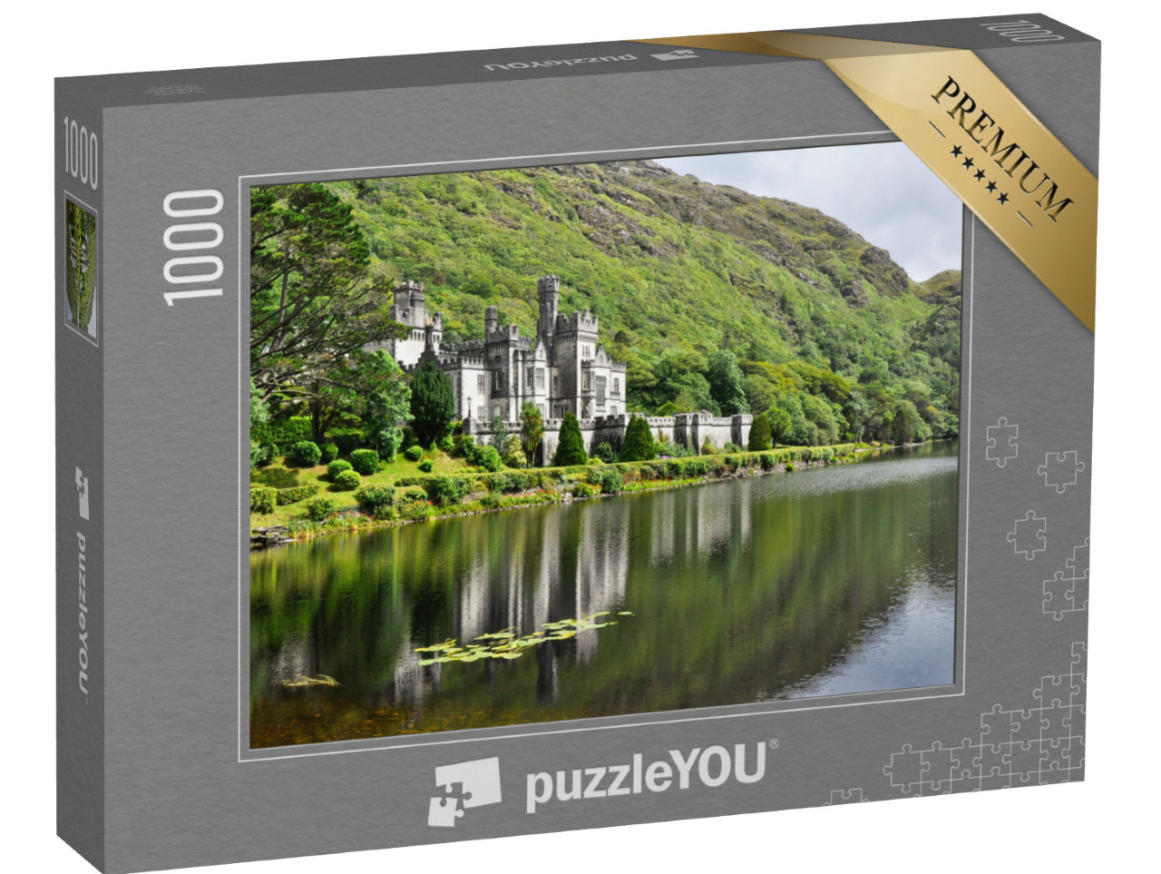 Puzzle de 1000 pièces « Abbaye de Kylemore, Galway, Irlande »