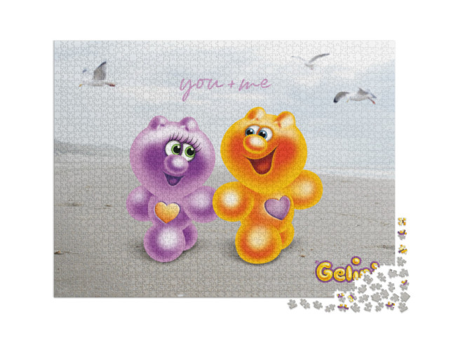 Puzzle de 2000 pièces « Gelini Toi + Moi »